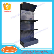 floor standing metal exhibitor floor standing light bulb display stand rack